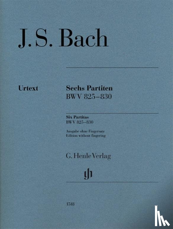 Bach, Johann Sebastian - Bach, Johann Sebastian - Sechs Partiten BWV 825-830