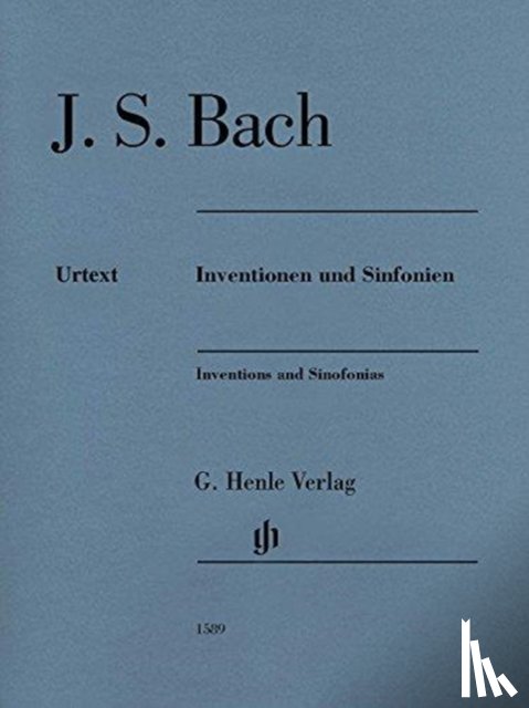 Bach, Johann Sebastian - Inventionen und Sinfonien für Klavier zu zwei Händen. Urtextausgabe ohne Fingersatz