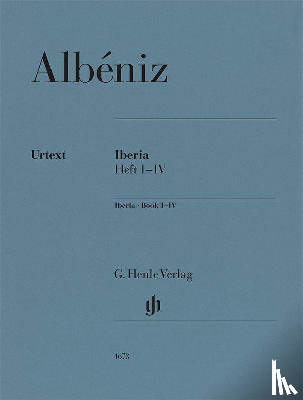  - Isaac Albéniz - Iberia, Heft I-IV