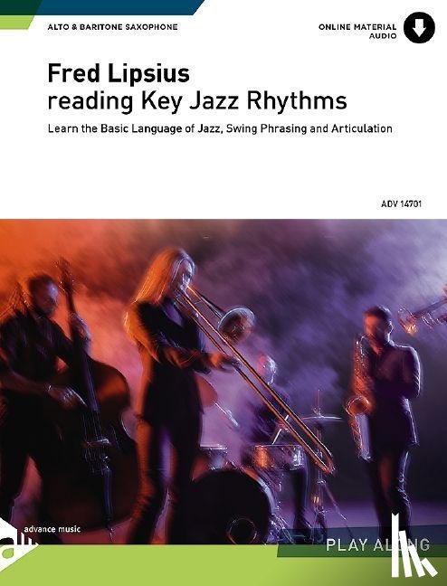 Lipsius, Fred - Reading Key Jazz Rhythms - Alto & Baritone Saxophone
