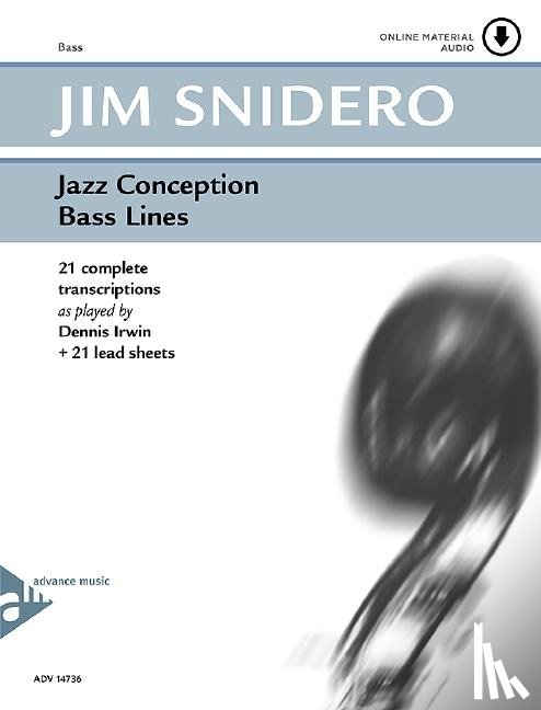 Snidero, Jim - Jazz Conception Bass Lines