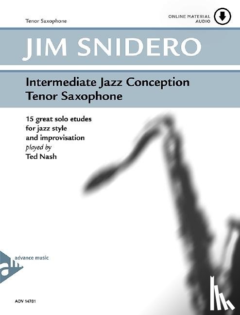 Snidero, Jim - Intermediate Jazz Conception Tenor Saxophone