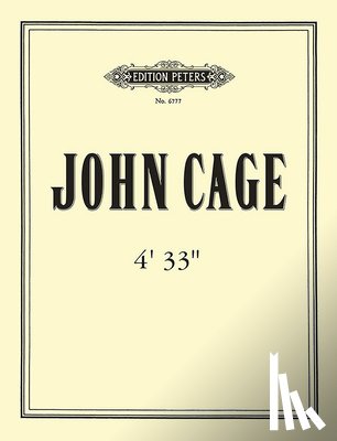 Cage, John - 4'33' (Tacet Version): Sheet