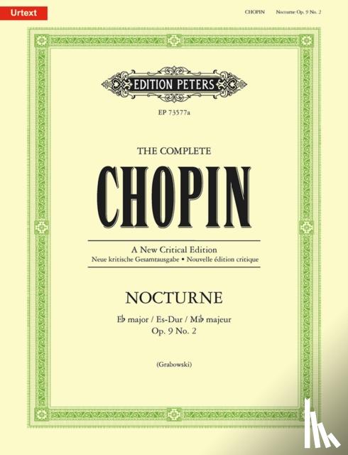 Chopin, Frédéric - Nocturne Es-Dur op. 9 Nr. 2 (mit Varianten)