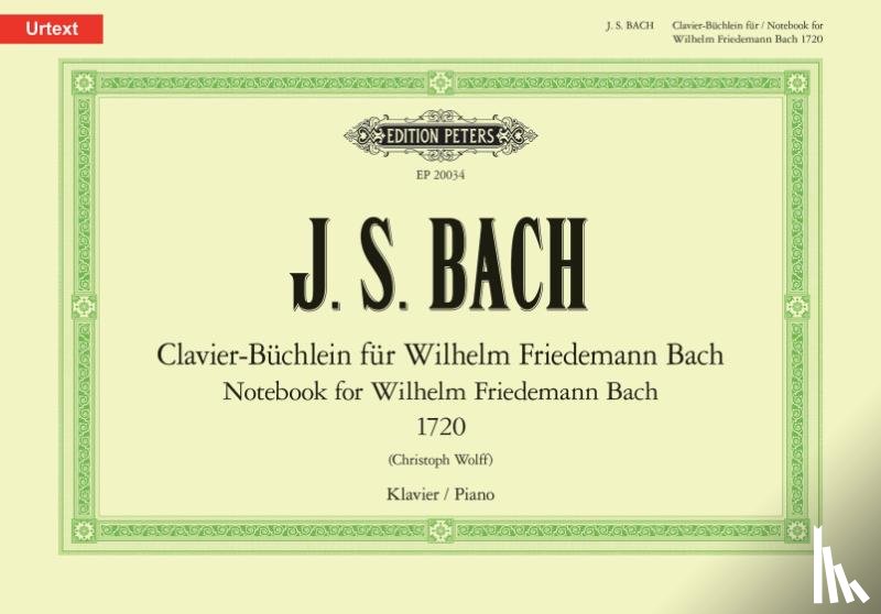  - Notebook for Wilhelm Friedemann Bach