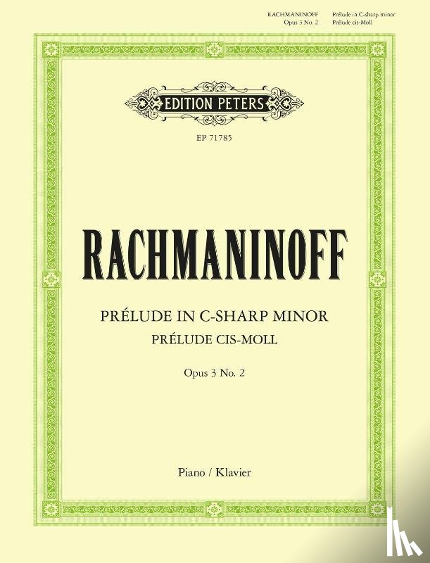  - Prelude in C# minor Op.3 No. 2