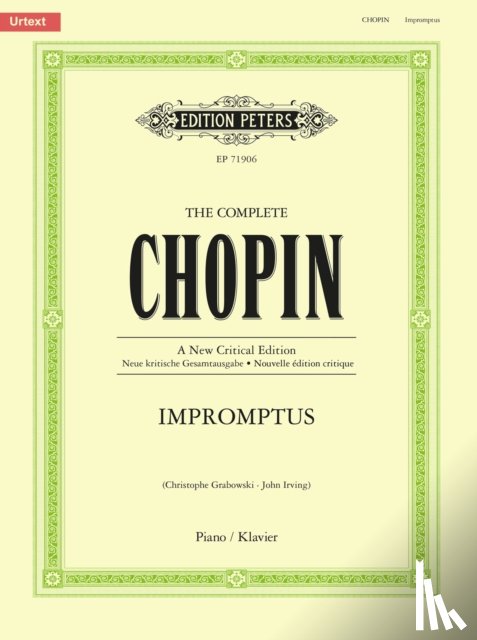 CHOPIN, FR D RIC FR - IMPROMPTUS