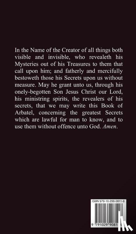 Turner, Robert - Arbatel of Magick