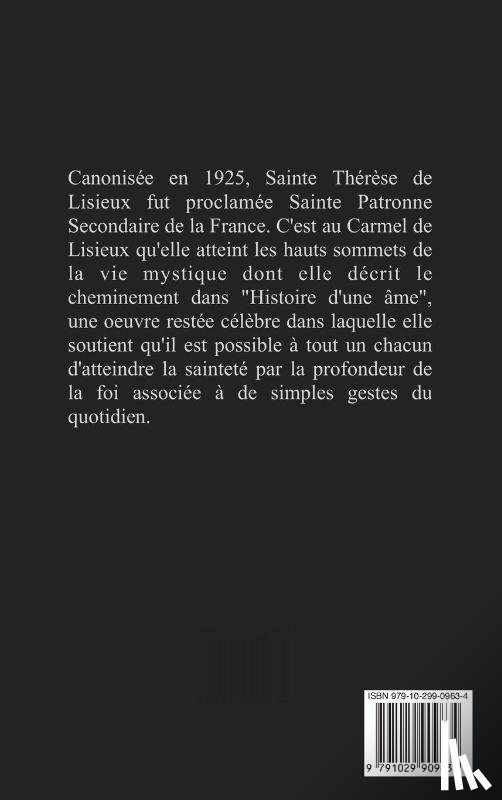 de Lisieux, Sainte Therese - Histoire d'une ame