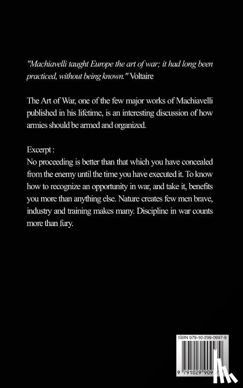 Machiavelli, Niccolo - The Art of War