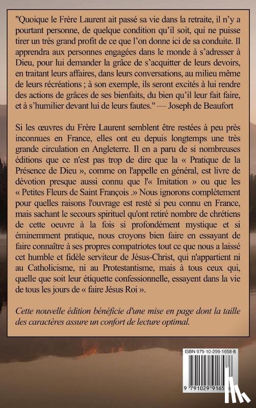 de la Résurrection, Laurent - La Pratique de la Présence de Dieu