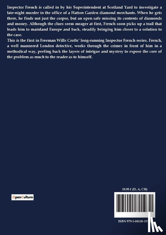 Crofts, Freeman Wills - Inspector French's Greatest Case