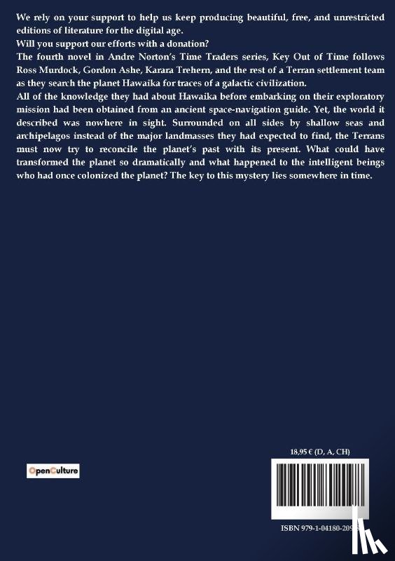 Norton, Andre - Key Out of Time