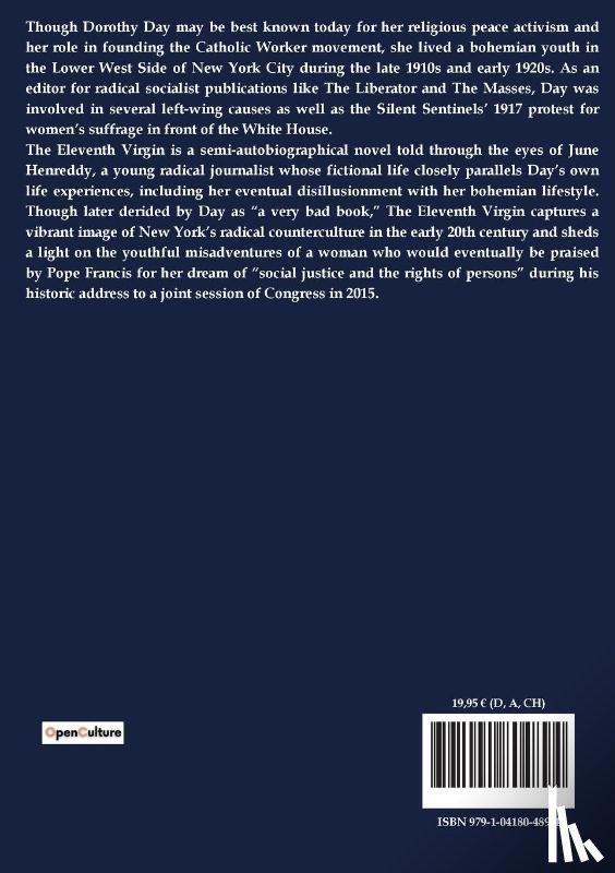 Day, Dorothy - The Eleventh Virgin