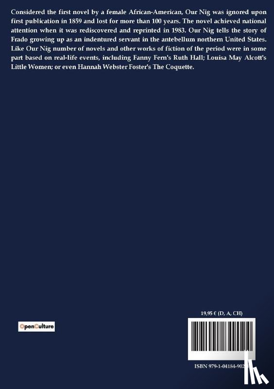 Wilson, Harriet E. - Our Nig