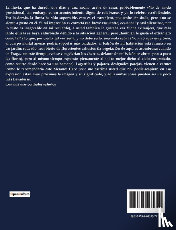 Kafka, Franz - Cartas a Milena