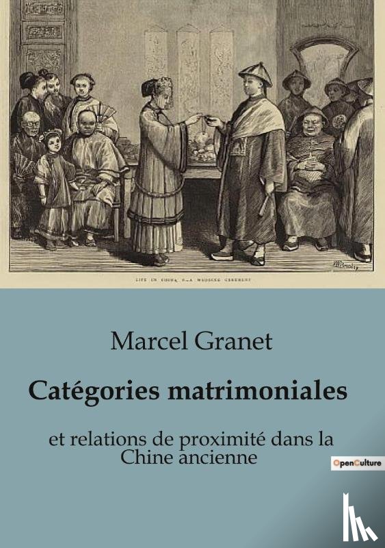 Granet, Marcel - Catégories matrimoniales