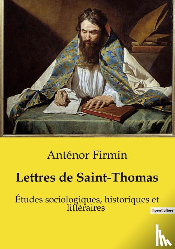Firmin, Anténor - Lettres de Saint-Thomas