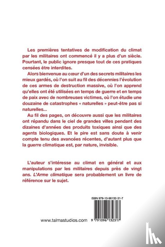 Pasin, Patrick - L'Arme climatique