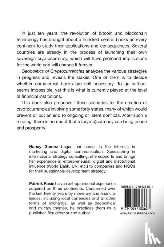 Gomez, Nancy, Pasin, Patrick - Geopolitics of Cryptocurrencies