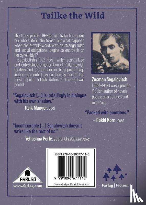 Zusman Segalovitsh, Segalovitsh - Tsilke the Wild