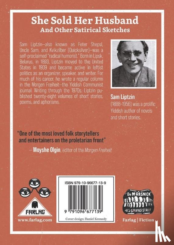 Liptzin, Sam - She Sold Her Husband and Other Satirical Sketches