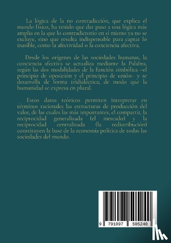 Temple, Dominique - TEORÍA DE LA RECIPROCIDAD - II - La economía de reciprocidad