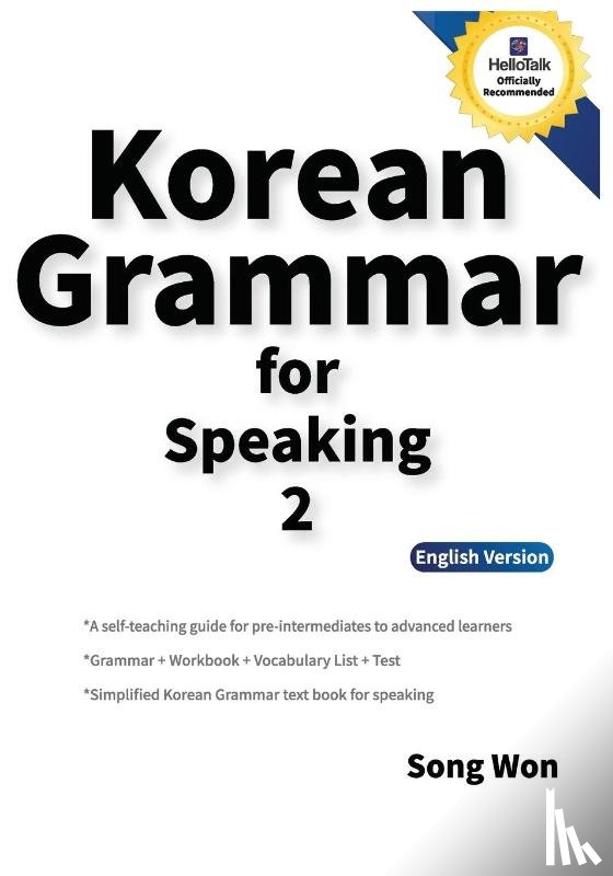 Won, Song - Korean Grammar for Speaking 2