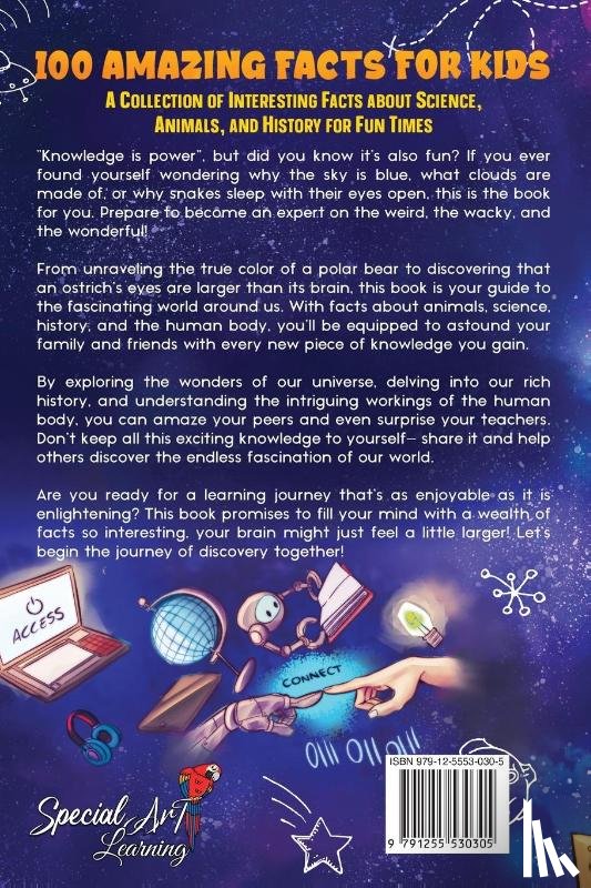 Brant, Brice, Learning, Special Art - 100 Amazing Facts for Kids