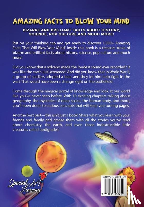 Brant, Brice, Learning, Special Art - Amazing Facts to Blow Your Mind