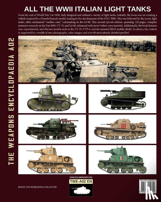 Cristini, Luca Stefano - Italian light tanks WWII