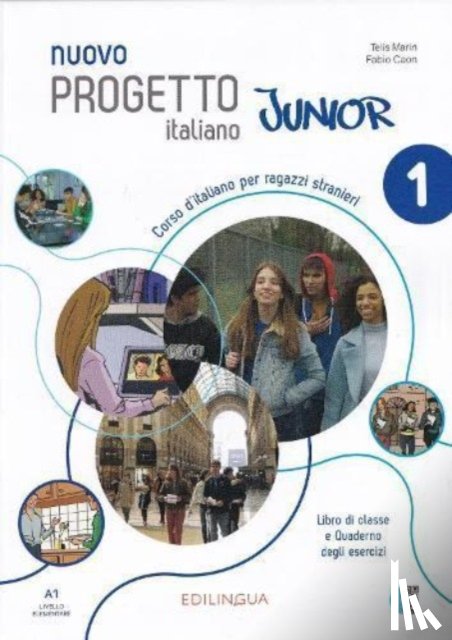 Marin, T, Caon, Fabio - Nuovo Progetto italiano Junior 1 + online access code