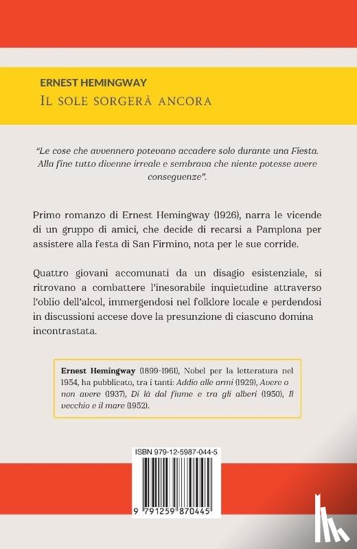 Hemingway, Ernest - IL SOLE SORGERA' ANCORA