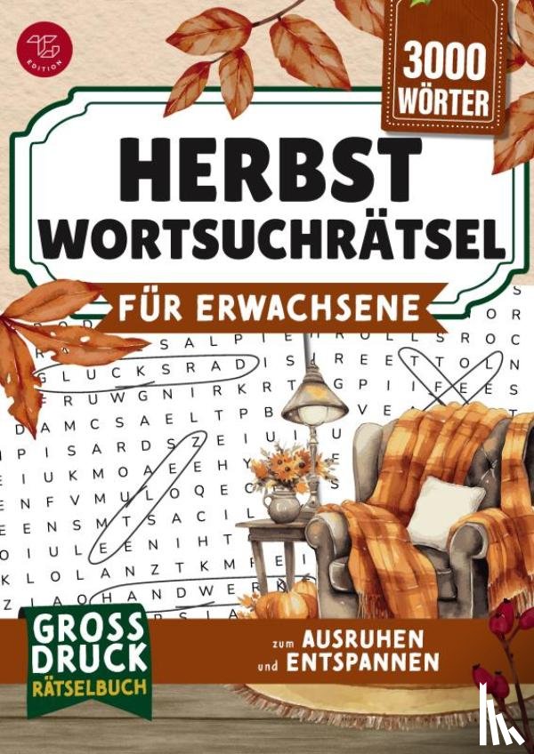 Fichtland, Nora - Wortsuchrätsel für Erwachsene - Herbst
