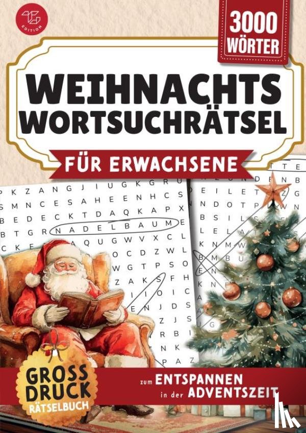 Fichtland, Nora - Wortsuchrätsel für Erwachsene - Weihnachten