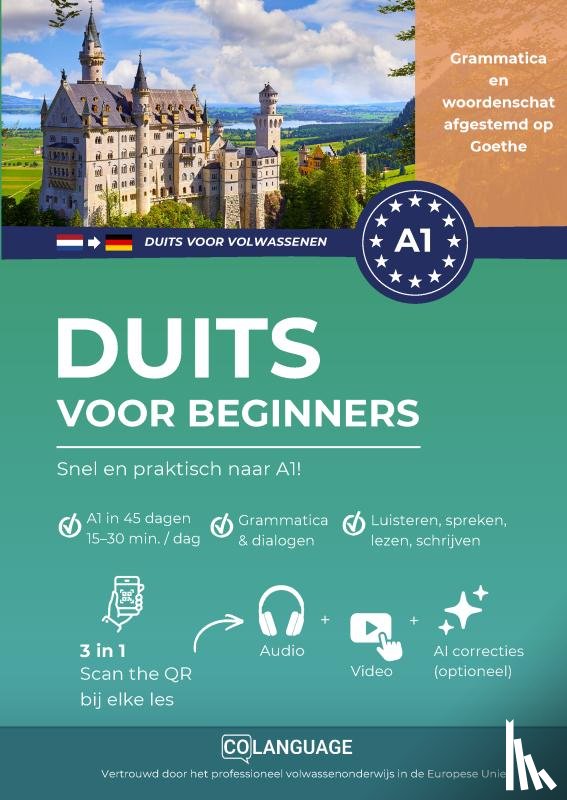 Academy, coLanguage - Duits voor beginners - Snel en praktisch naar A1!