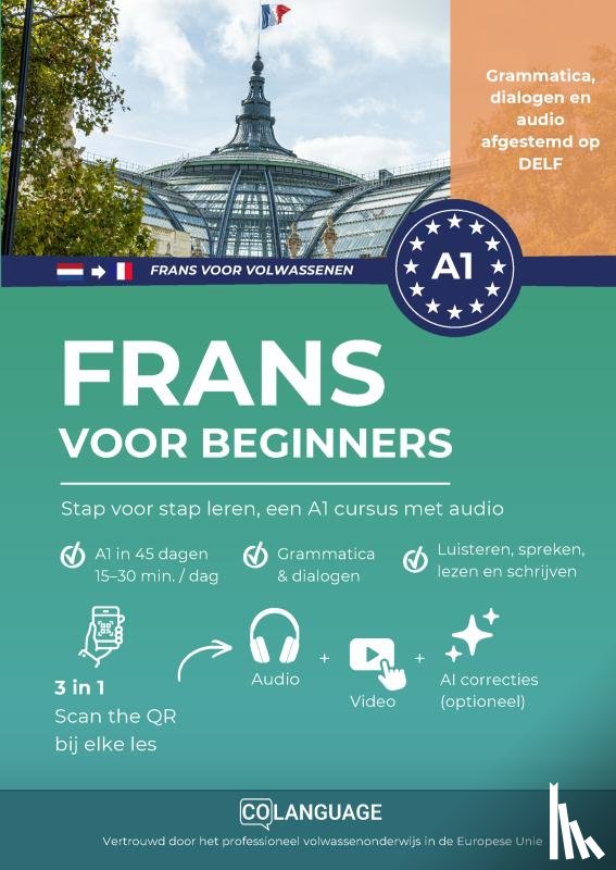 Academy, coLanguage - Frans voor beginners: Stap voor stap leren, een A1 cursus met audio