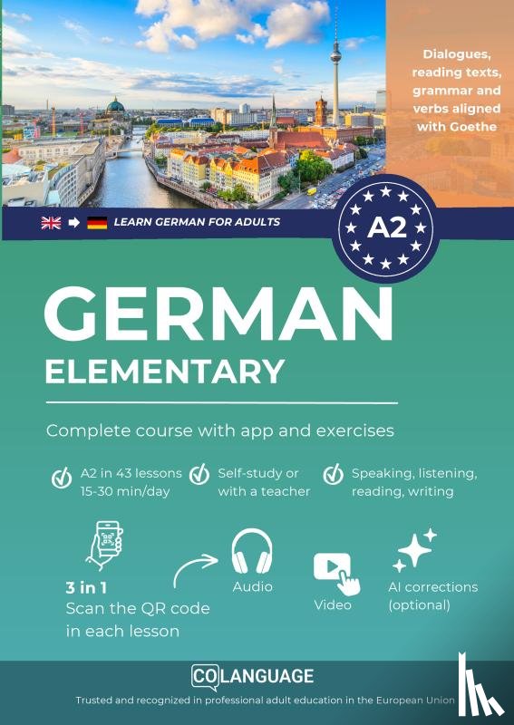 Academy, coLanguage - Learn German A2 elementary: complete course with app and exercises