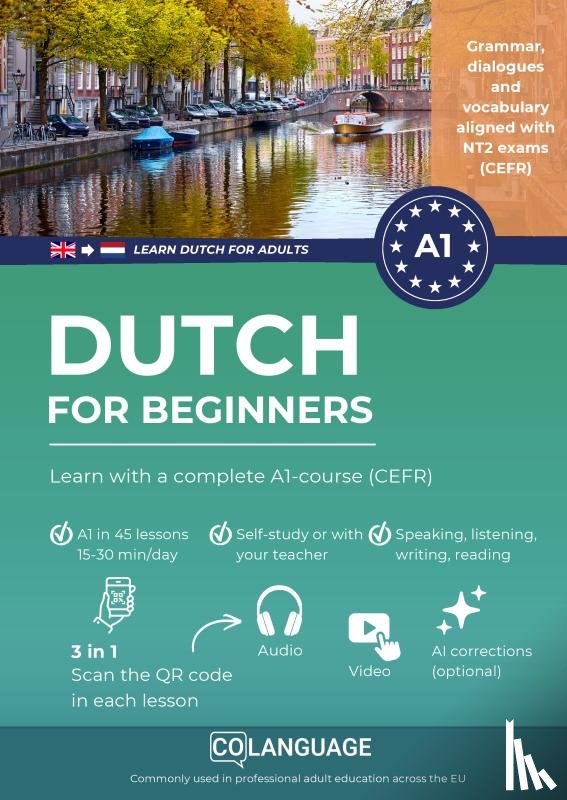 Academy, coLanguage - Dutch for beginners: Learn with a complete A1-course (CEFR)
