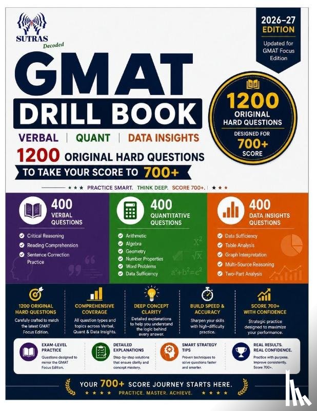 Decoded, Sutras - Decoded, S: GMAT Drill Book