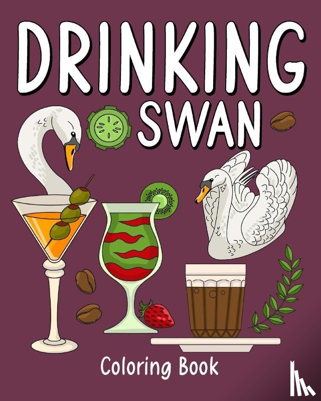 Paperland - Drinking Swan Coloring Book