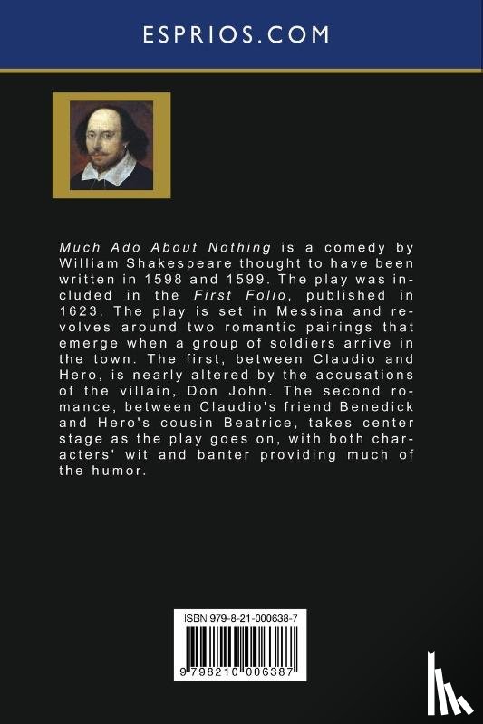 Shakespeare, William - Much Ado About Nothing (Esprios Classics)