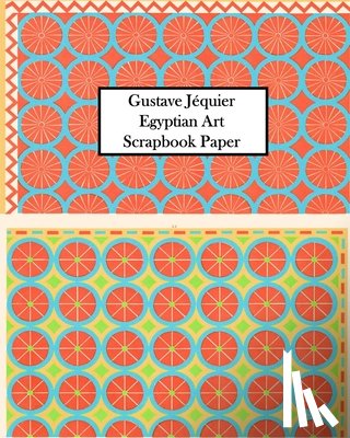 Press, Vintage Revisited - Gustave Jequier Egyptian Art Scrapbook Paper