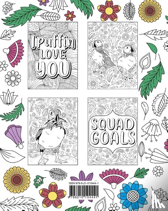Paperland - Puffin Coloring Book