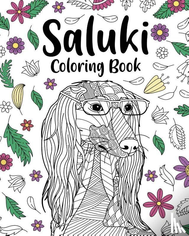 Paperland - Saluki Coloring Book