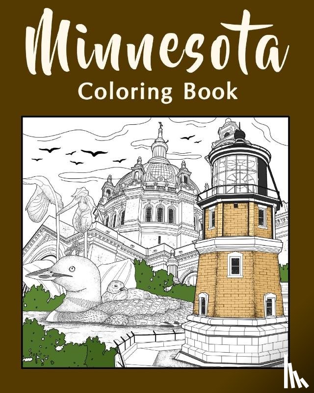 Paperland - Minnesota Coloring Book