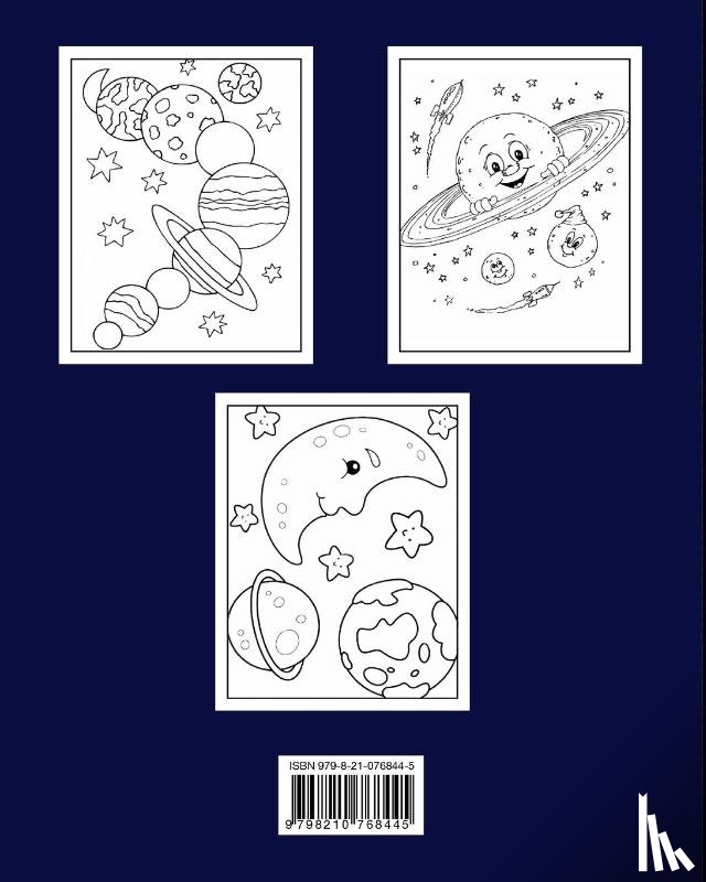 Caleb, Sophia - Planets Coloring Book