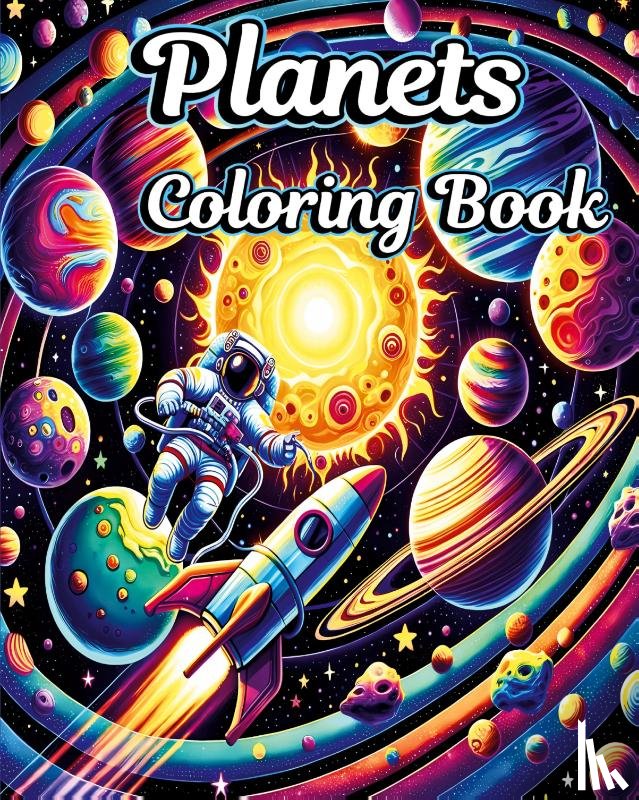 Caleb, Sophia - Planets Coloring Book