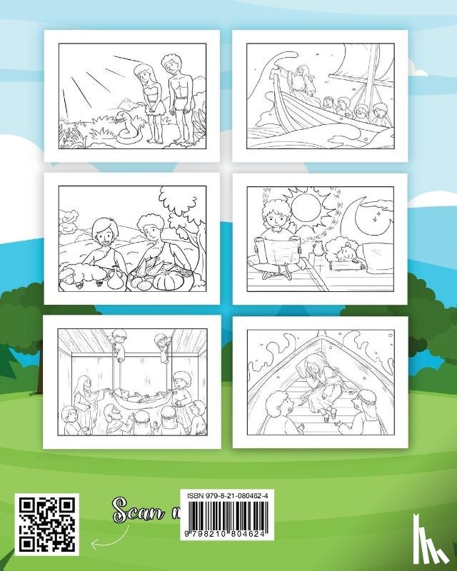 Yunaizar88 - Bible Coloring Book for Kids Ages 8-12