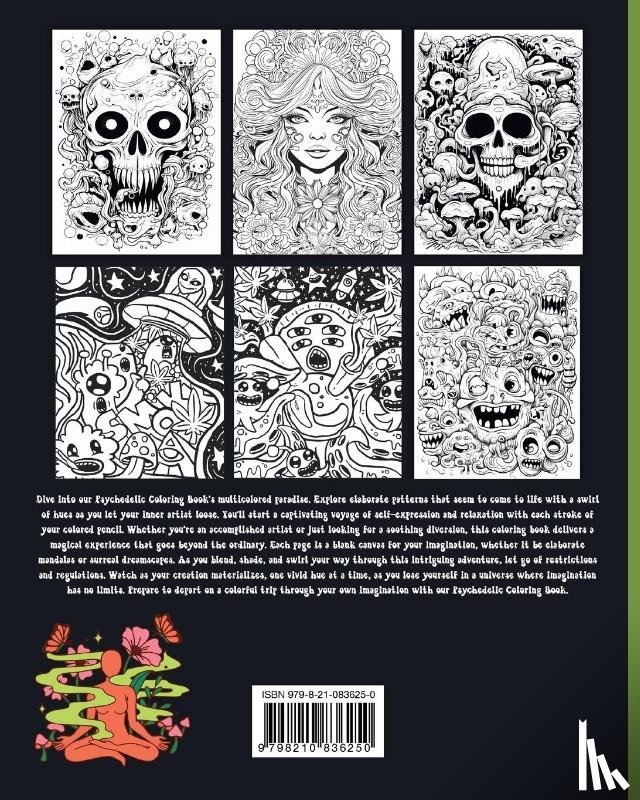 Adams, Rita Z. - Psychedelic Coloring Book